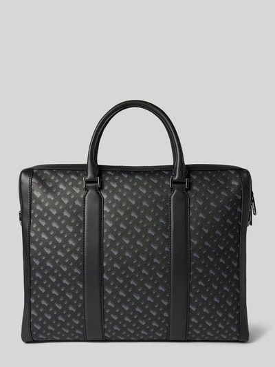 BOSS Laptoptasche mit Label-Applikation Modell 'ICON' Anthrazit 4