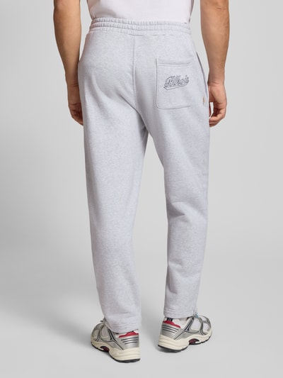 BLKVIS Regular Fit Sweatpants mit elastischem Bund Modell 'Source' Hellgrau Melange 5
