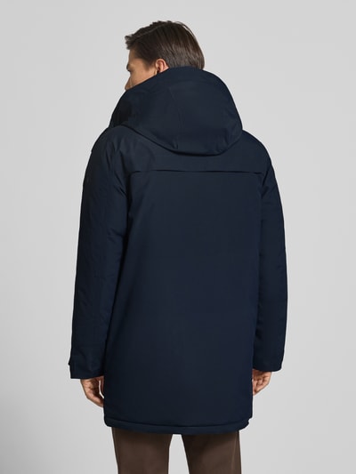 Didriksons Parka mit Kapuze und Pattentaschen Modell 'AIDEN' Marine 5