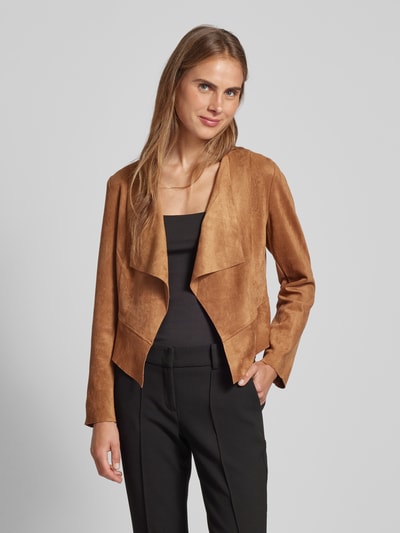 Betty Barclay Blazer in Leder-Optik Cognac 4