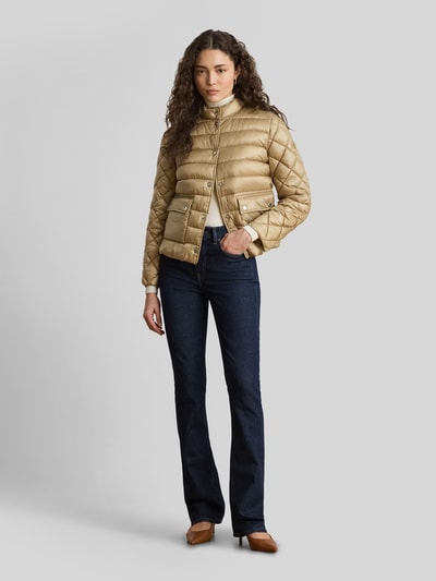 Lauren Ralph Lauren Regular Fit Steppjacke mit aufgesetzten Taschen Sand 1