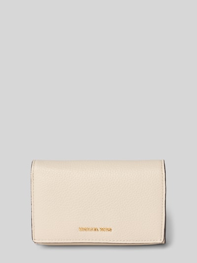 MICHAEL Michael Kors Portemonnee met labelapplicatie, model 'BRYANT' Ecru - 1