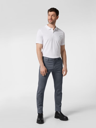 Roy Robson Slim fit chino met stretch  Antraciet - 1