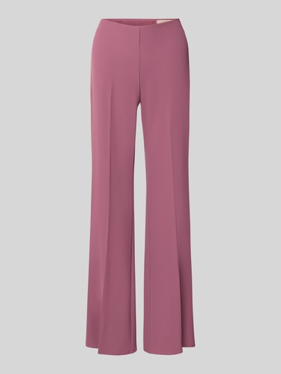 Productfoto, Flared Fit Hose mit Bundfalten van Rinascimento in roze, elastische materiaalmix, naadritssluiting, bandwijdte maat S 37 cm, binnenbeenlengte 85 cm