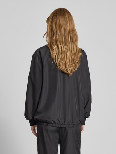 FILA Oversized trainingsjack met labelstitching, model 'San SIRO' Zwart - 5