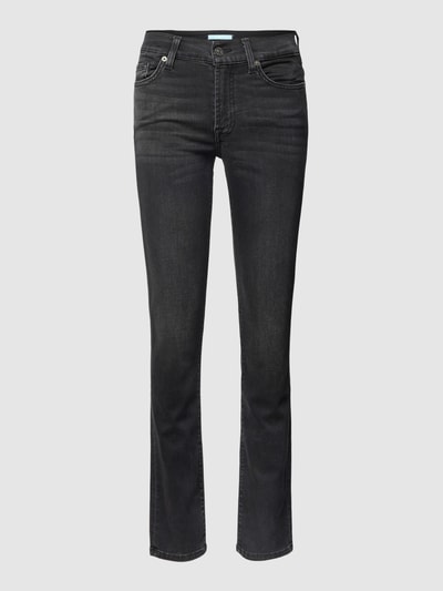 7 For All Mankind Jeans mit 5-Pocket-Design Modell 'Roxanne' Dunkelgrau 2
