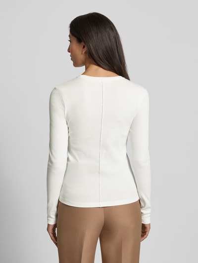 OPUS Longsleeve in Ripp-Optik Modell 'Sadalie' Ecru 5