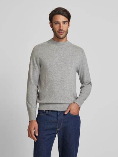 Marc O'Polo Regular Fit Pullover aus reinem Kaschmir Hellgrau 4