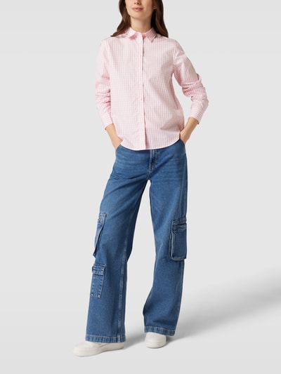 GANT Hemdbluse mit Karomuster Modell 'Gingham' Rosa 1