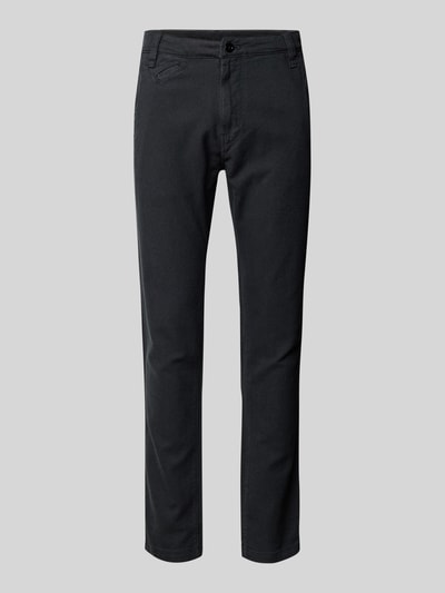 G-Star Raw Slim fit chino met steekzakken, model 'Bronson' Donkerblauw - 2