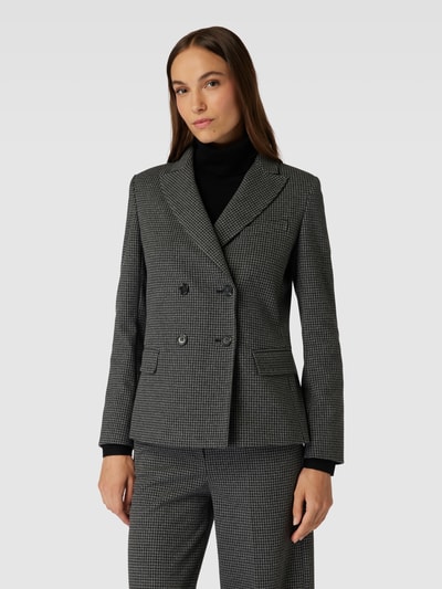 Weekend Max Mara Blazer met ruitmotief, model 'FUNGHI' Antraciet - 4