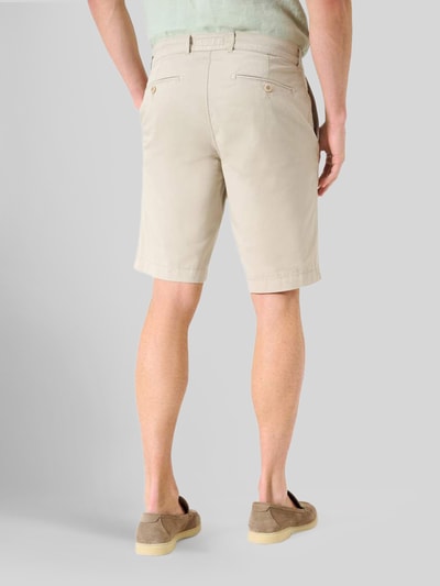 Brax Regular Fit Bermuda aus Baumwoll-Mix Beige 4