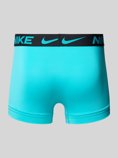 Nike Obcisłe bokserki z elastycznym paskiem z logo w zestawie 3 szt. Oceaniczny 3