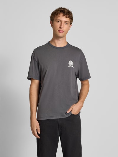 Tommy Jeans Relaxed Fit T-Shirt aus reiner Baumwolle Anthrazit 4
