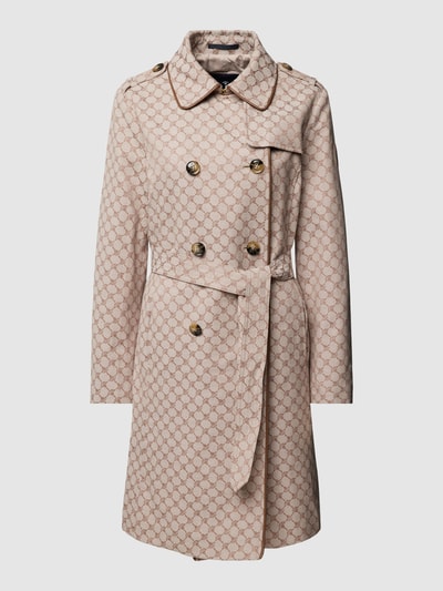 JOOP! Trenchcoat mit Allover-Muster Beige 2