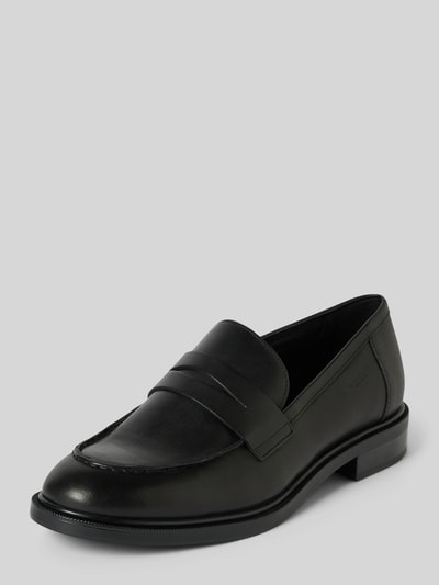 Vagabond Penny-Loafer aus Leder mit Schaftbrücke Modell 'AMINA' Black 1