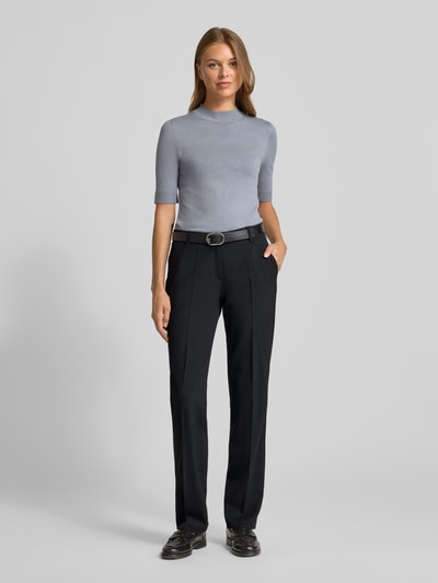 Brax Straight fit stoffen broek met schapenwol, model 'Maron'  - 1