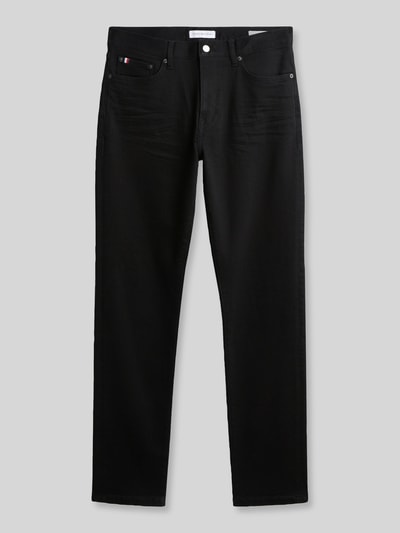 Tommy Hilfiger Slim Fit Jeans aus Baumwoll-Mix Modell 'BLEECKER' Black 2