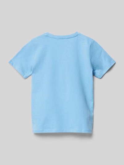Tom Tailor T-shirt met motiefprint Turquoise - 3