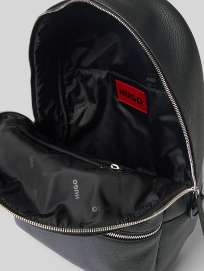 HUGO Rucksack in Leder-Optik Modell 'Ethon' Black 4