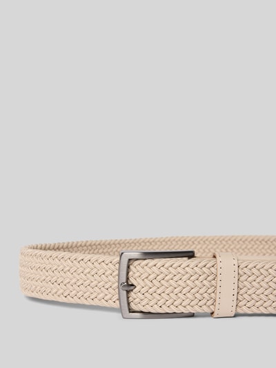 Tom Tailor Gürtel mit Leder-Anteil Beige 2