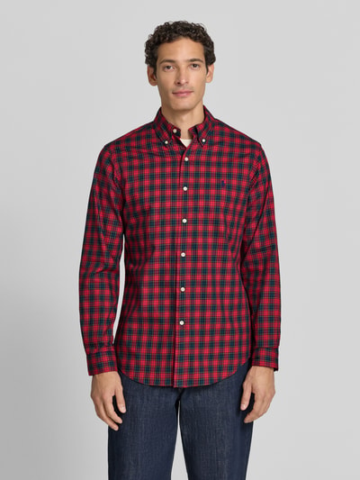 Polo Ralph Lauren Custom Fit Freizeithemd aus reiner Baumwolle Rot 4