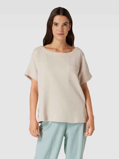 Christian Berg Woman Blouse in kreuklook Ecru - 4