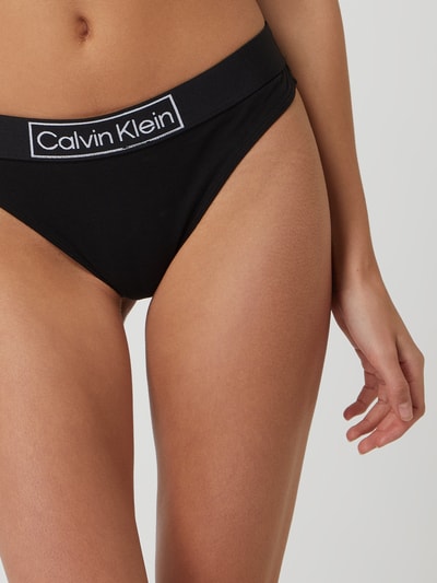 Calvin Klein Underwear T-shirt met ronde hals in een set van 2 stuks Zwart - 3