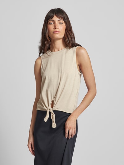 Vero Moda Top mit Cut Out Modell 'JUNE' Sand 4