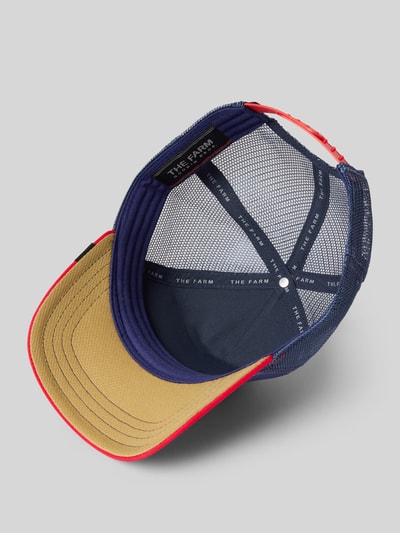 GOORIN BROS. Trucker-pet met motiefpatch, model 'The Flocking Bird' Lichtrood - 2