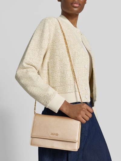 Liu Jo White Crossbodytas in leerlook Goud gemêleerd - 1