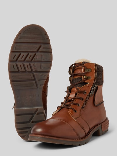 bugatti Boots aus Leder-Mix Modell 'Sentra' Cognac 4