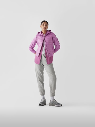 Parajumpers Jacke mit Einsatz in Stepp-Optik Violett 1