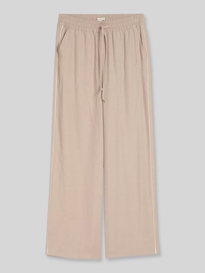 Tom Tailor Wide Leg Hose mit Tunnelzug Taupe 2