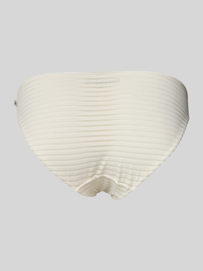 Marc O'Polo Slip mit semitransparentem Streifenmuster Offwhite 3