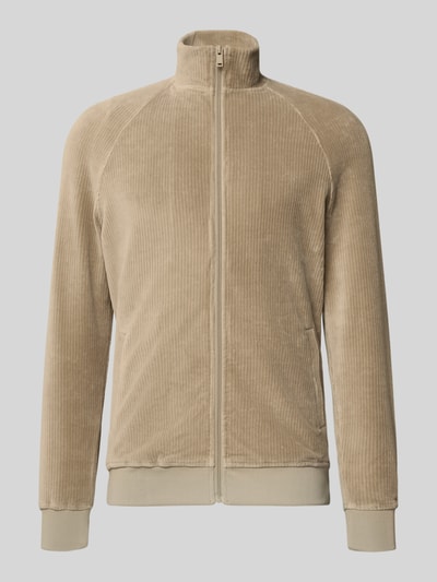 MCNEAL Sweatjacke mit Stehkragen Mud 2