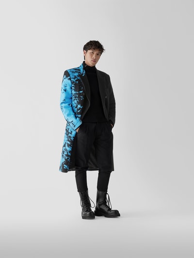 VETEMENTS Mantel mit Reverskragen Schwarz 1