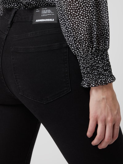 Armedangels Skinny fit jeans met stretch, model 'Tillaa' Zwart - 3