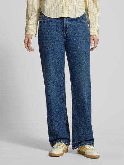 MANGO Jeans mit Eingrifftaschen Modell 'RIVER' Jeansblau 4