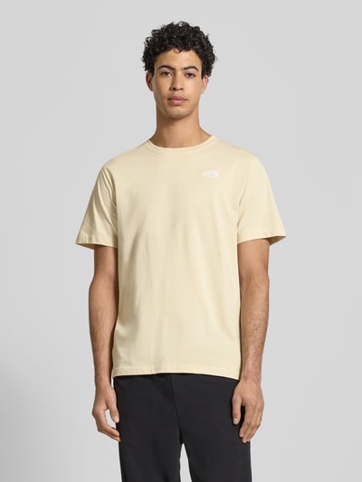 The North Face Regular Fit T-Shirt aus Baumwoll-Mix Modell 'EVOLUTION' Offwhite 4