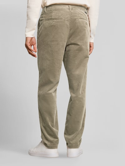 Tom Tailor Denim Regular Waist Cordhose aus reiner Baumwolle Mittelbraun 5