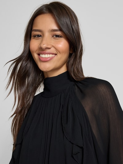 Christian Berg Woman Selection Sukienka mini ze stójką Czarny 3