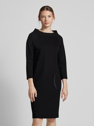 Betty Barclay Knielanges Kleid mit Stehkragen Black 4