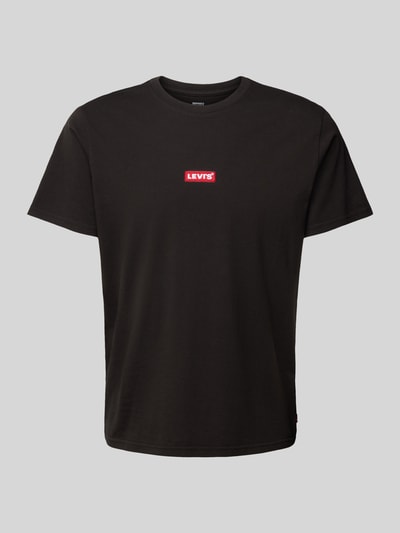 Levi's® Relaxed Fit T-Shirt mit Label-Patch Black 1