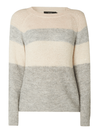 Vero Moda Pullover mit Blockstreifenmuster Hellrosa 2