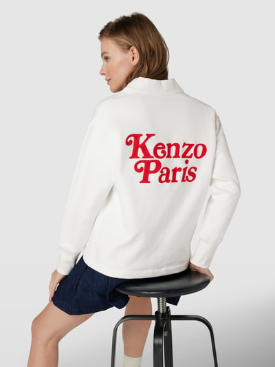 Kenzo Cardigan mit Schalkragen Offwhite 3