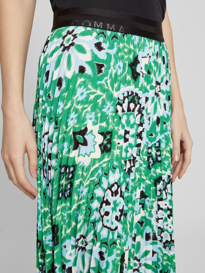 comma Midirok met plissévouwen Groen - 3