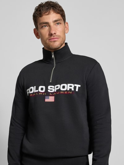 Polo Ralph Lauren Bluza z nadrukiem z logo Czarny 3