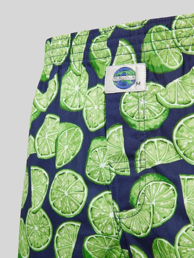 Deal Boxershorts mit Label-Detail Modell 'Limiette' Blau 2