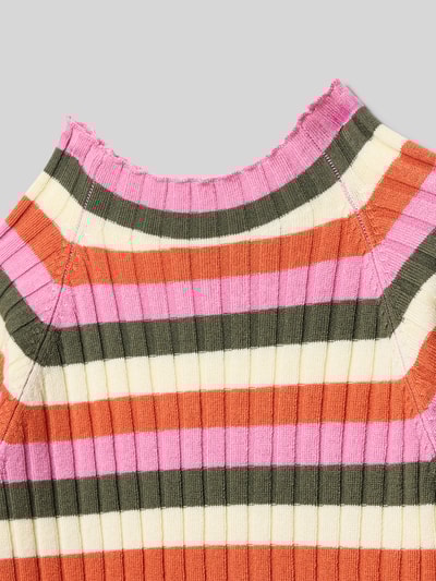 Blue Seven Regular fit shirt met lange mouwen van viscosemix Ecru - 2